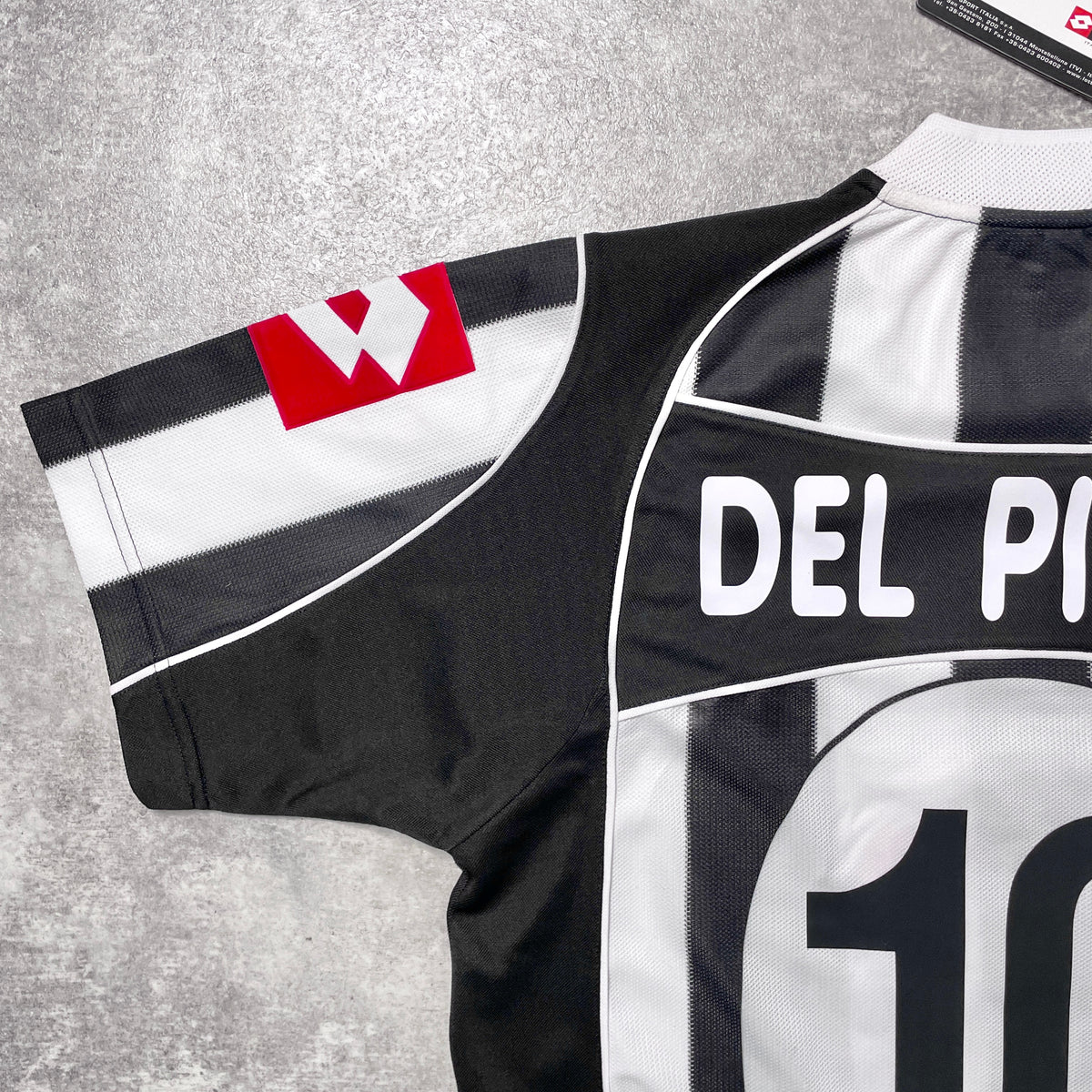 【BNWT正規品2002-2003 Lotto Juventus UCL home DEL PIERO #10】