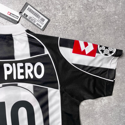 【BNWT正規品2002-2003 Lotto Juventus UCL home DEL PIERO #10】