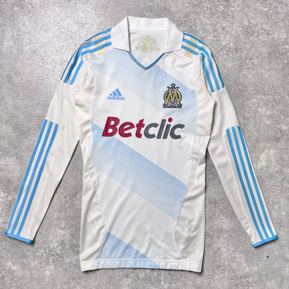 【正規選手支給品2011-2012 adidas Marseille home L/S shirt】