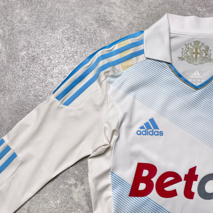 【正規選手支給品2011-2012 adidas Marseille home L/S shirt】