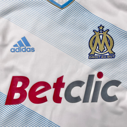 【正規選手支給品2011-2012 adidas Marseille home L/S shirt】