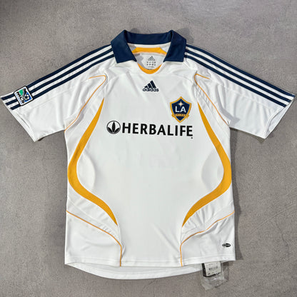 【BNWT正規品2007-2008 adidas LA GALAXY home Beckham #23】