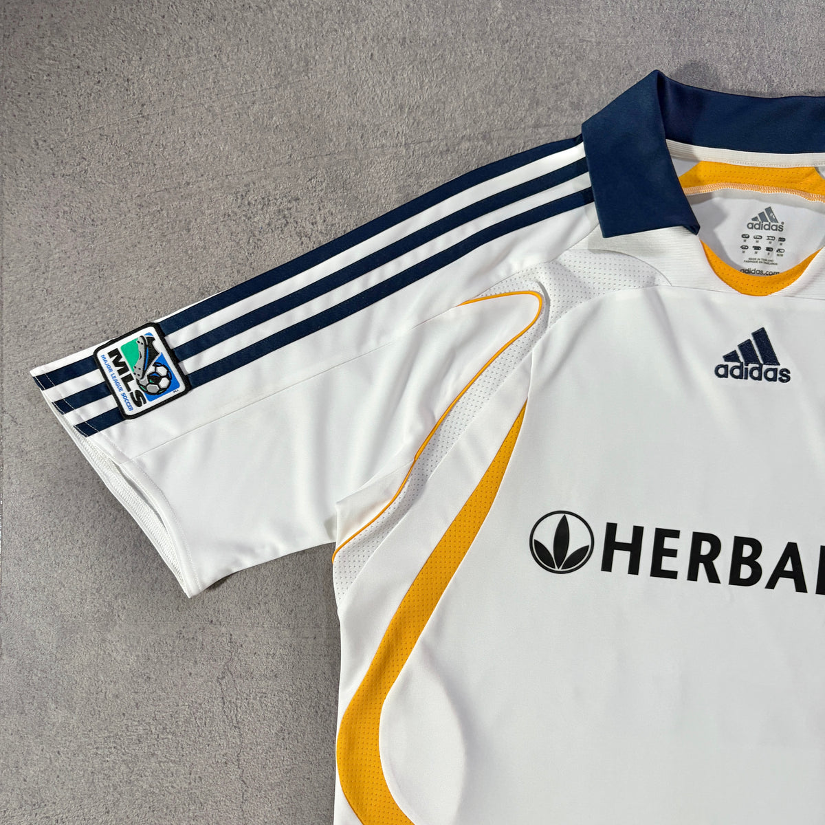 【BNWT正規品2007-2008 adidas LA GALAXY home Beckham #23】