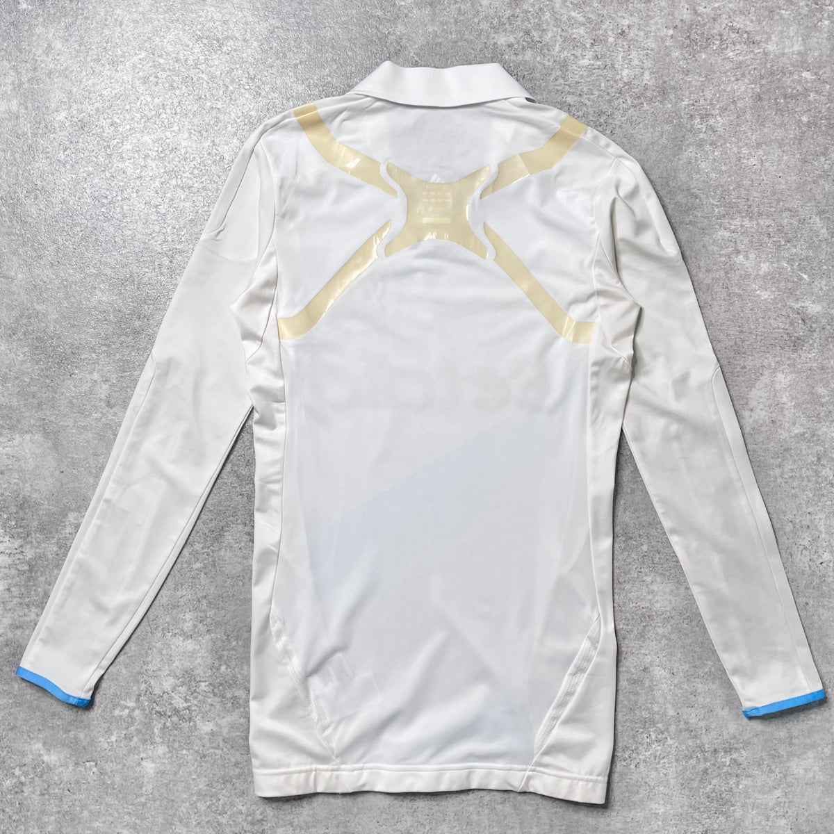【正規選手支給品2011-2012 adidas Marseille home L/S shirt】