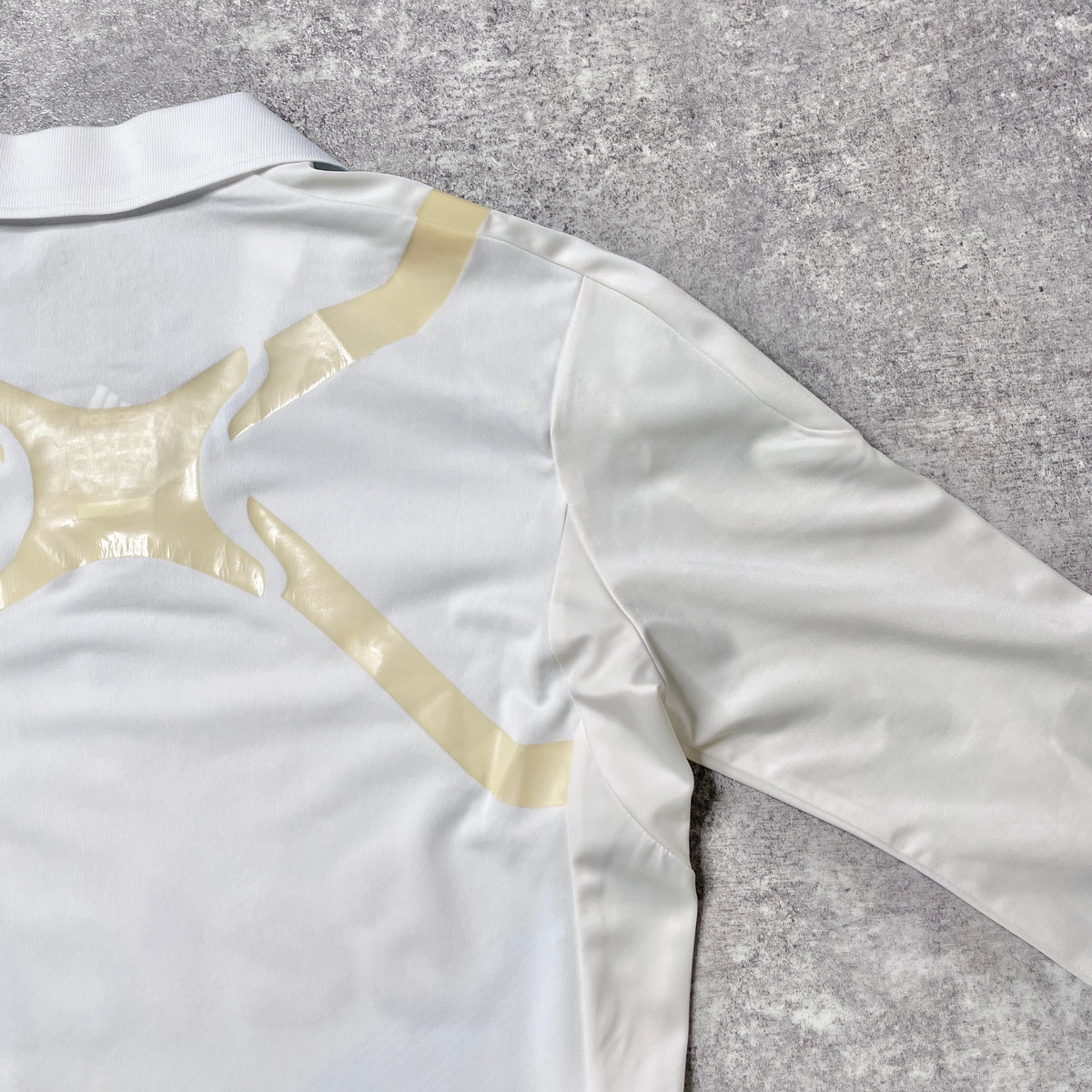 【正規選手支給品2011-2012 adidas Marseille home L/S shirt】