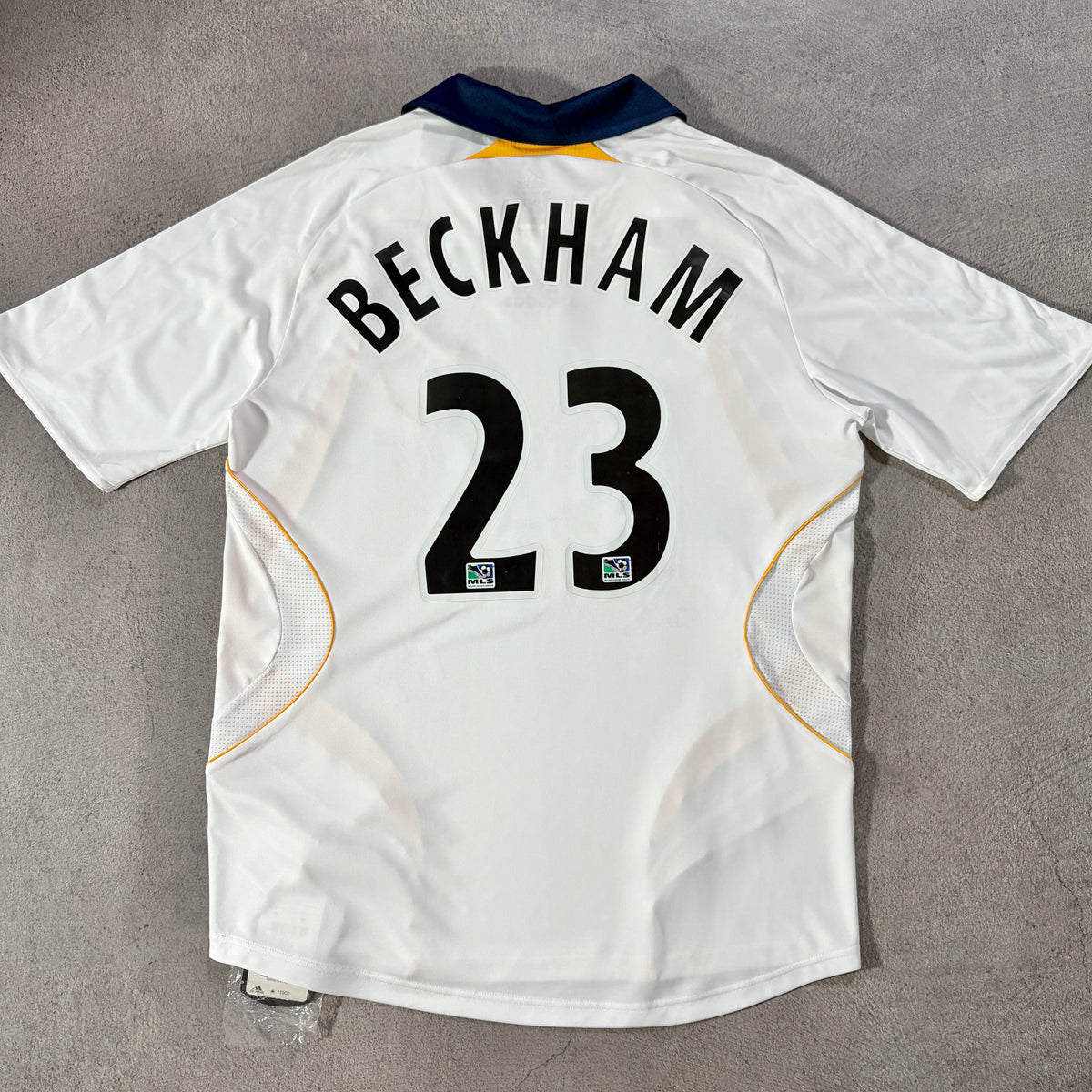 【BNWT正規品2007-2008 adidas LA GALAXY home Beckham #23】