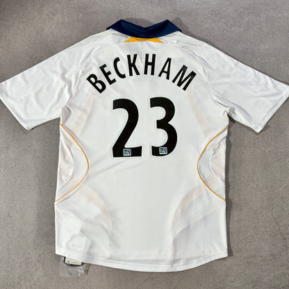 【BNWT正規品2007-2008 adidas LA GALAXY home Beckham #23】