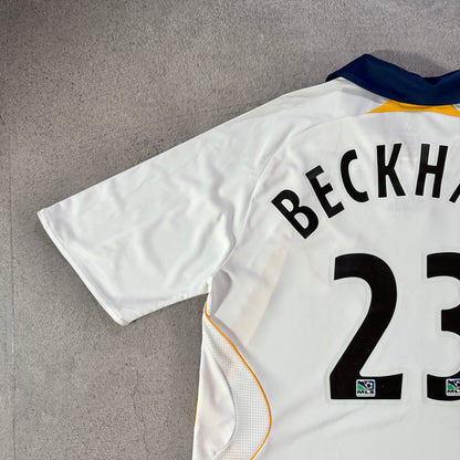 【BNWT正規品2007-2008 adidas LA GALAXY home Beckham #23】