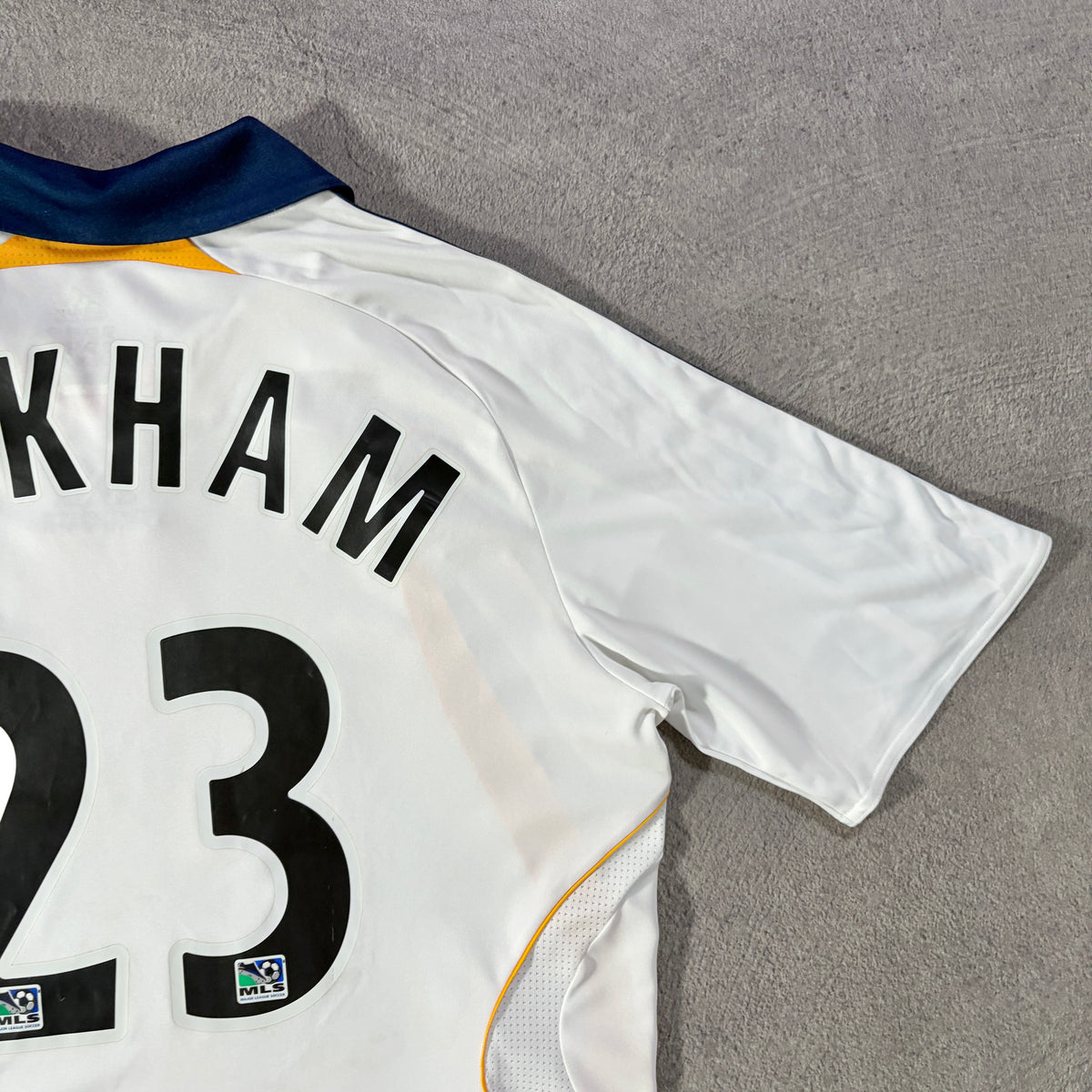 【BNWT正規品2007-2008 adidas LA GALAXY home Beckham #23】