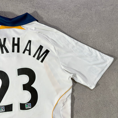【BNWT正規品2007-2008 adidas LA GALAXY home Beckham #23】