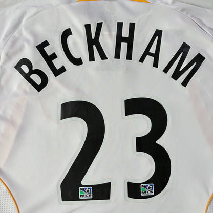 【BNWT正規品2007-2008 adidas LA GALAXY home Beckham #23】
