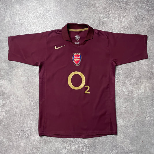 【正規品2005-2006 NIKE Arsenal home shirt Last Highbury】