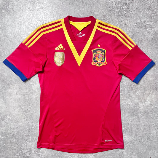 【正規品2012-2013 adidas Spain home shirt】
