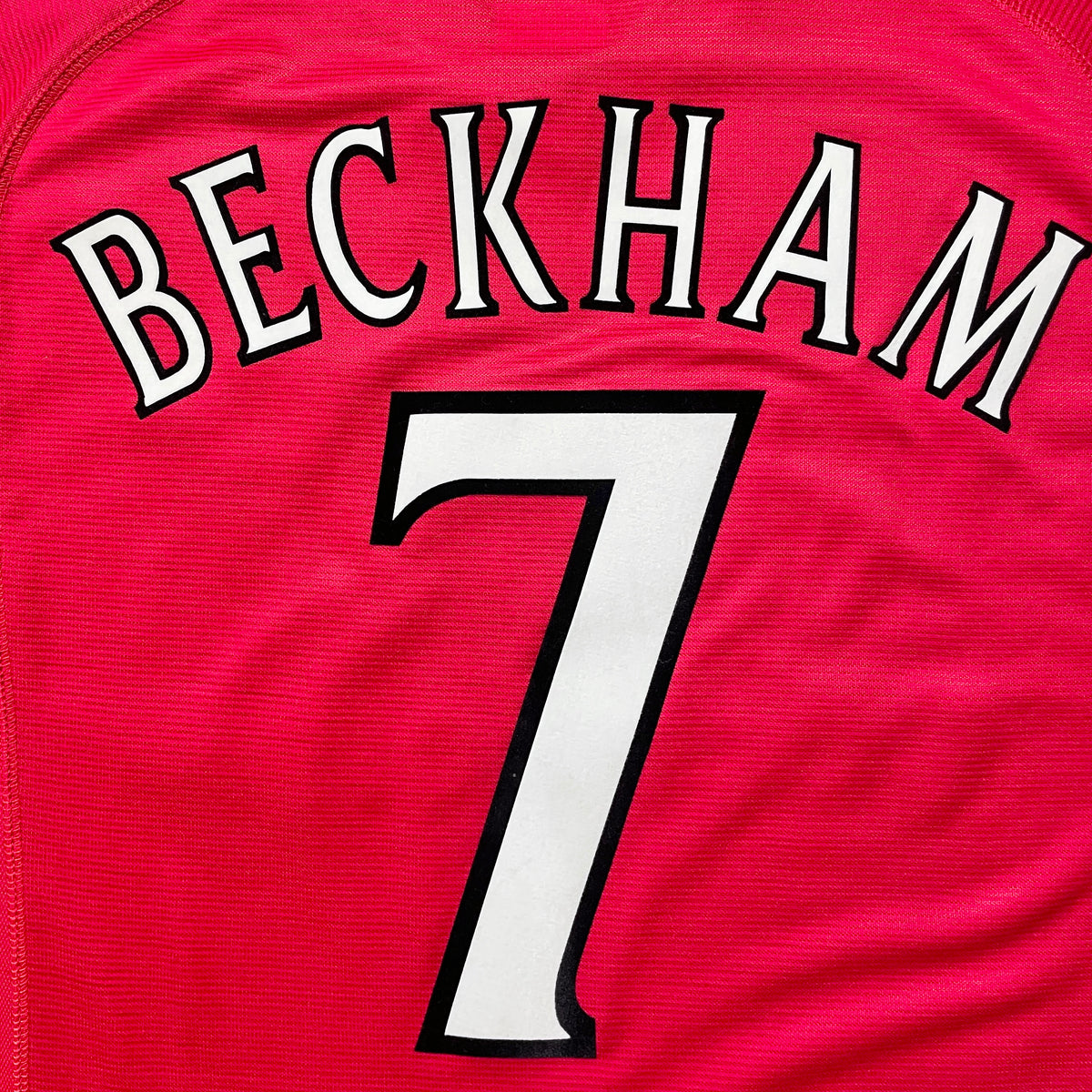 【正規品2000-2001 Umbro Manchester united home Beckham #7】