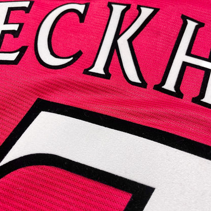 【正規品2000-2001 Umbro Manchester united home Beckham #7】