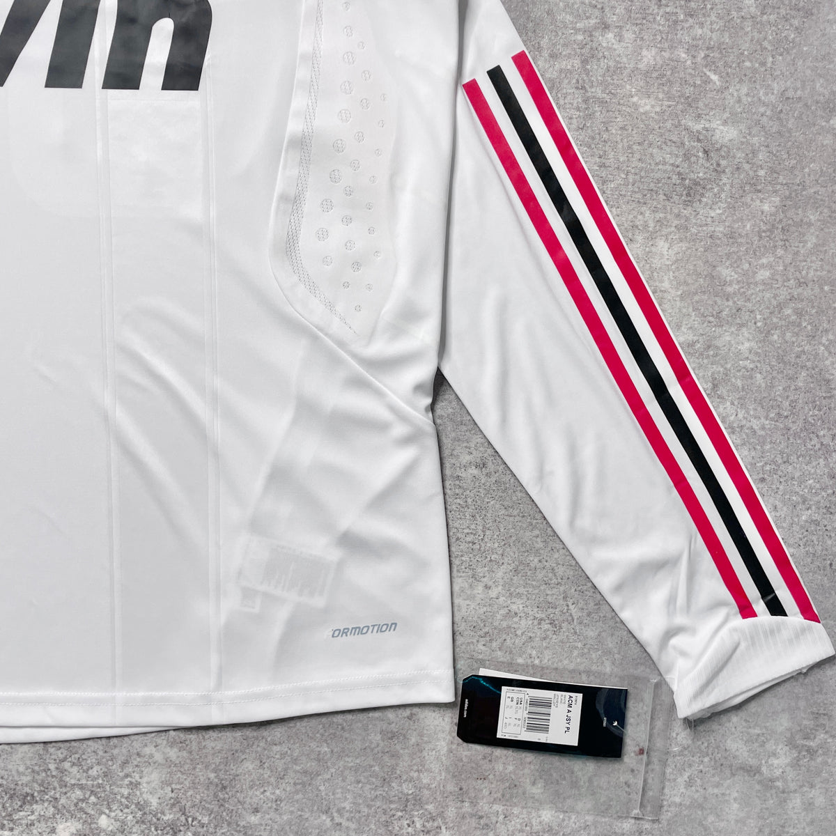 【BNWT正規選手支給品2008-2009 adidas AC Milan away L/S Beckham #32】