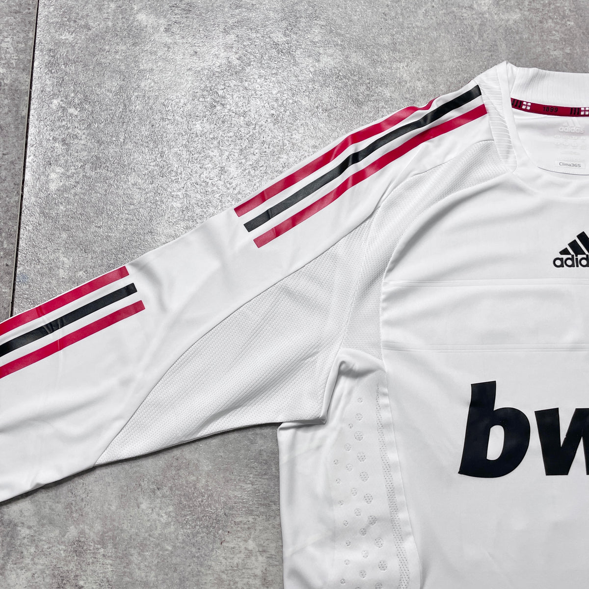 【BNWT正規選手支給品2008-2009 adidas AC Milan away L/S Beckham #32】