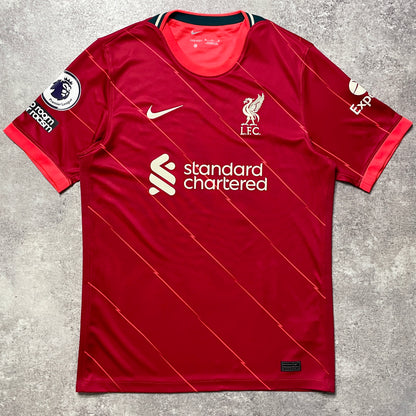 【正規品2021-2022 NIKE Liverpool home MINAMINO #18】