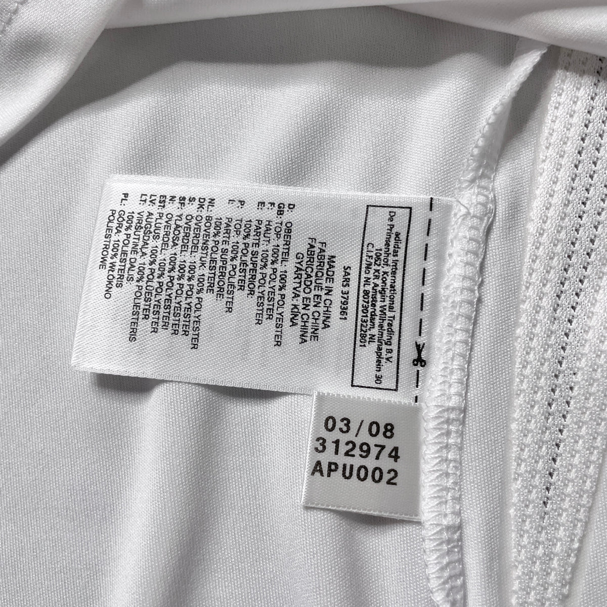 【BNWT正規選手支給品2008-2009 adidas AC Milan away L/S Beckham #32】