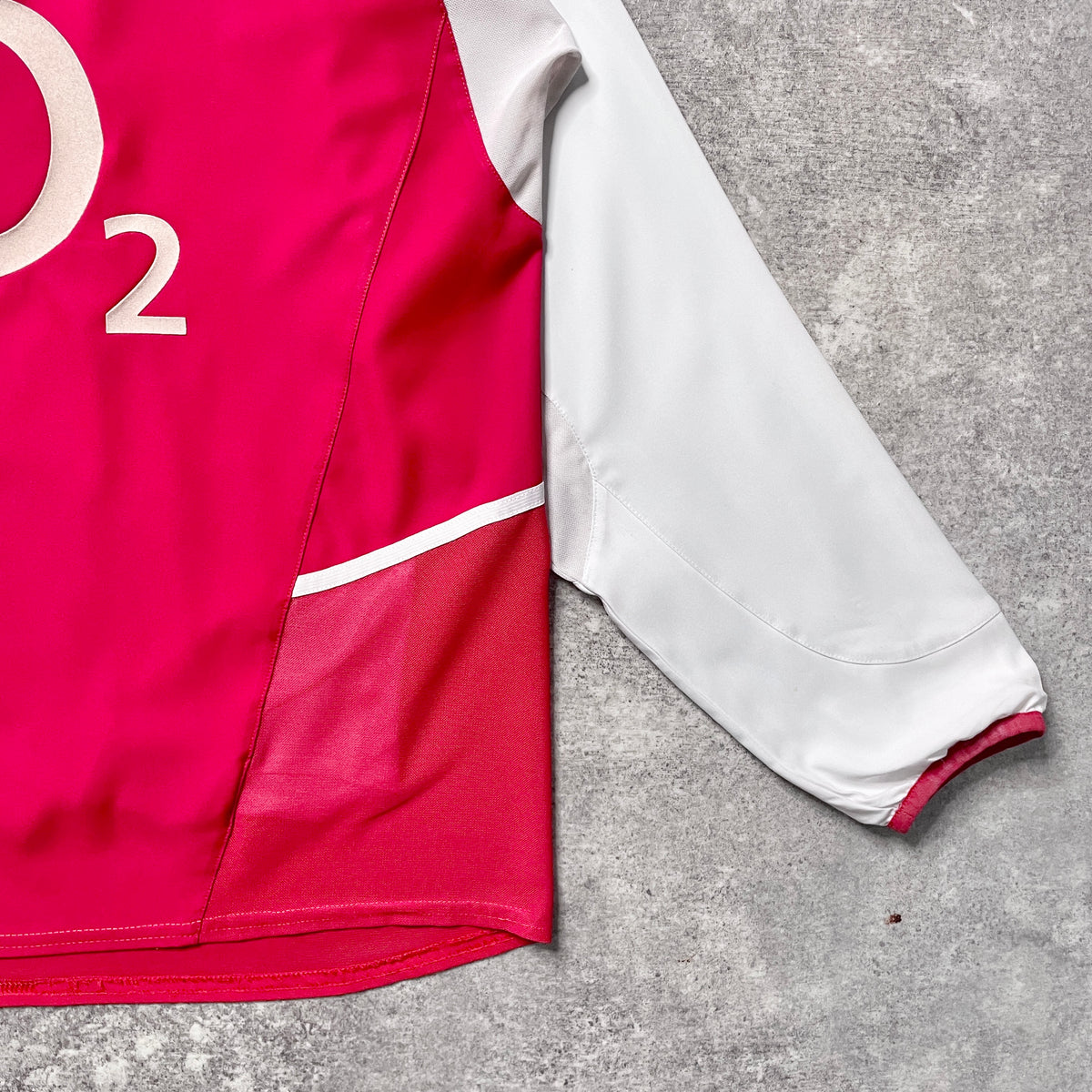 【正規選手支給2002-2004 NIKE Arsenal home L/S BERGKAMP #10】