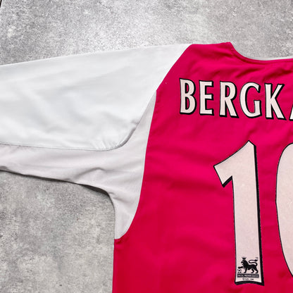 【正規選手支給2002-2004 NIKE Arsenal home L/S BERGKAMP #10】