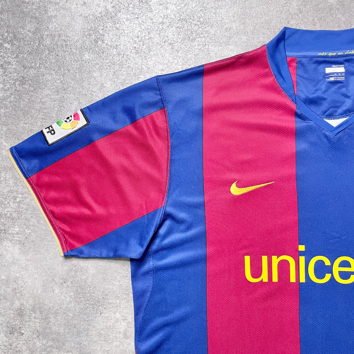 【正規品2007-2008 NIKE FC Barcelona home shirt】