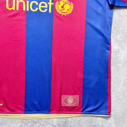 【正規品2007-2008 NIKE FC Barcelona home shirt】