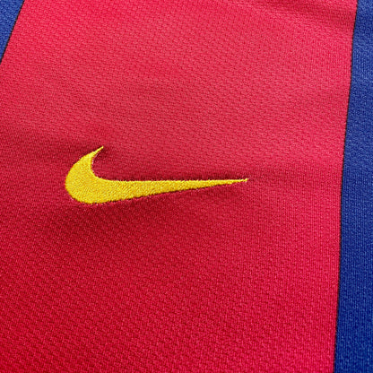 【正規品2007-2008 NIKE FC Barcelona home shirt】