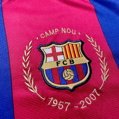 【正規品2007-2008 NIKE FC Barcelona home shirt】