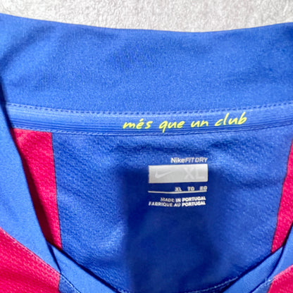 【正規品2007-2008 NIKE FC Barcelona home shirt】