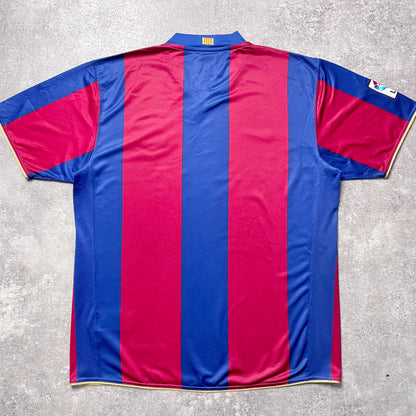 【正規品2007-2008 NIKE FC Barcelona home shirt】