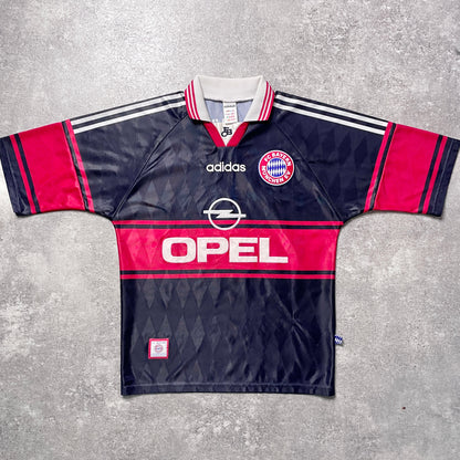 【正規品1997-1999 adidas Bayern München home ELBER #9】