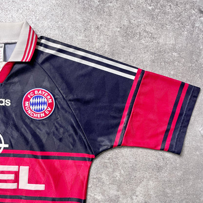 【正規品1997-1999 adidas Bayern München home ELBER #9】