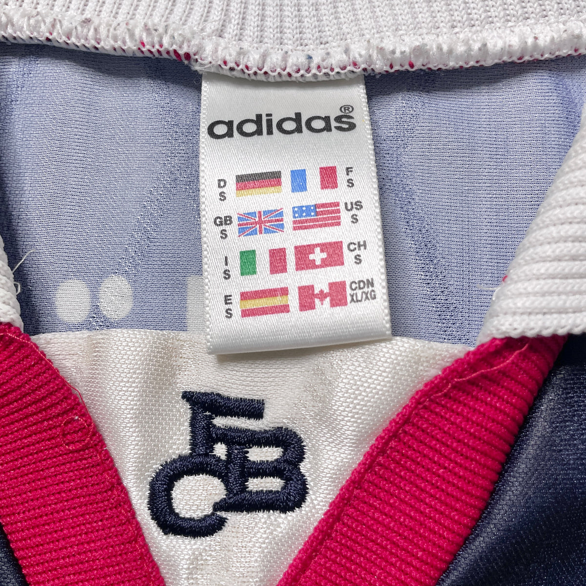 【正規品1997-1999 adidas Bayern München home ELBER #9】