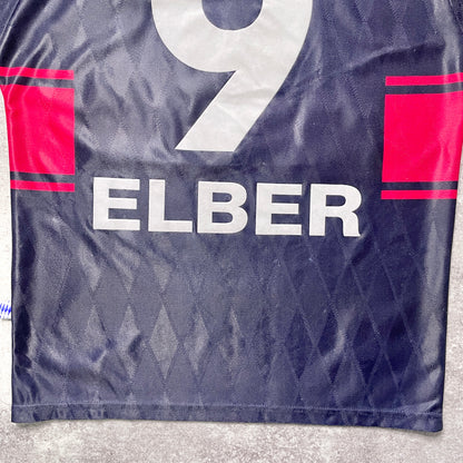 【正規品1997-1999 adidas Bayern München home ELBER #9】