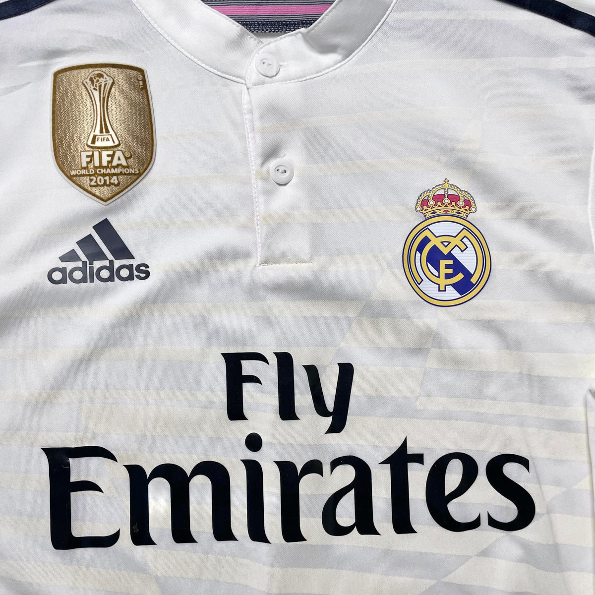 【正規選手支給品2014-2015 adidas Real Madrid home BALE #11】
