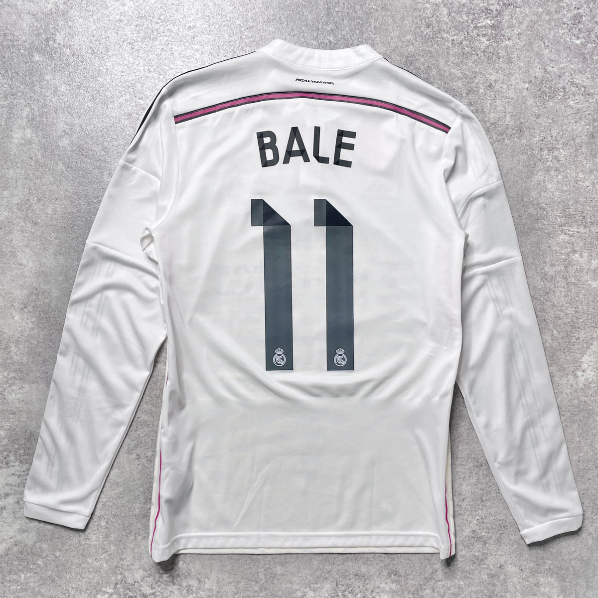 【正規選手支給品2014-2015 adidas Real Madrid home BALE #11】