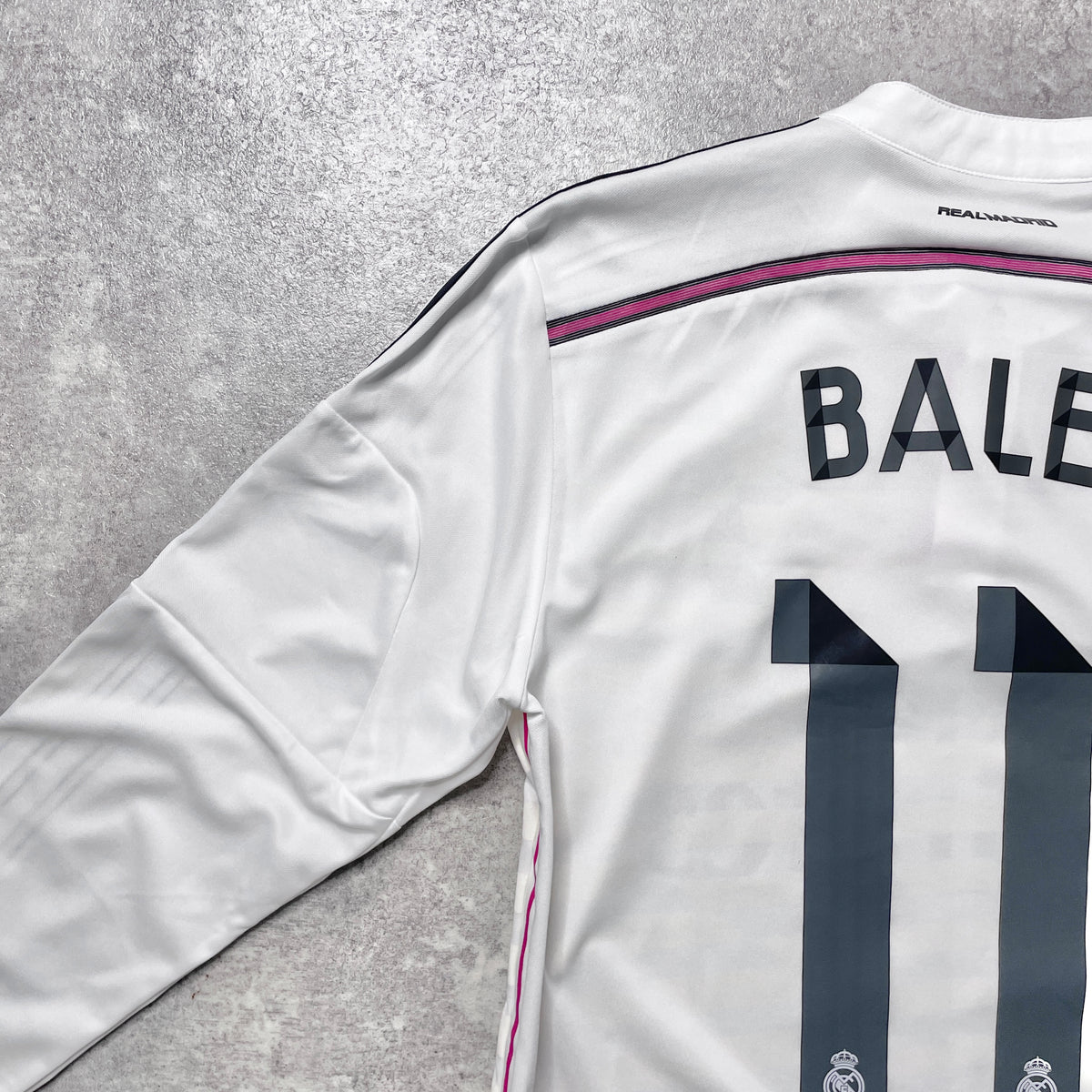 【正規選手支給品2014-2015 adidas Real Madrid home BALE #11】