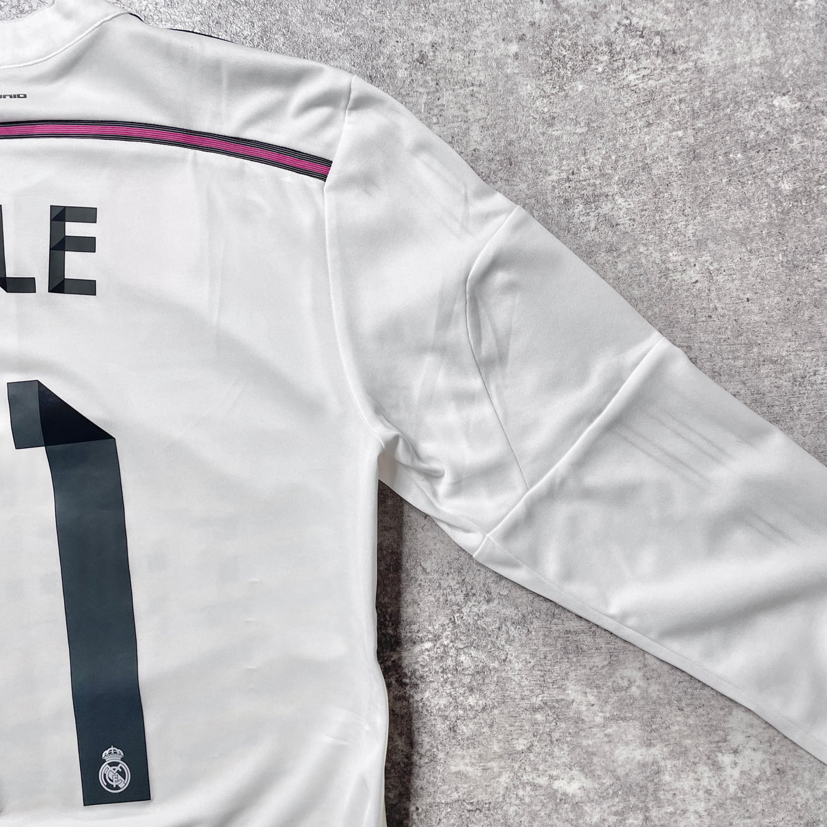 【正規選手支給品2014-2015 adidas Real Madrid home BALE #11】