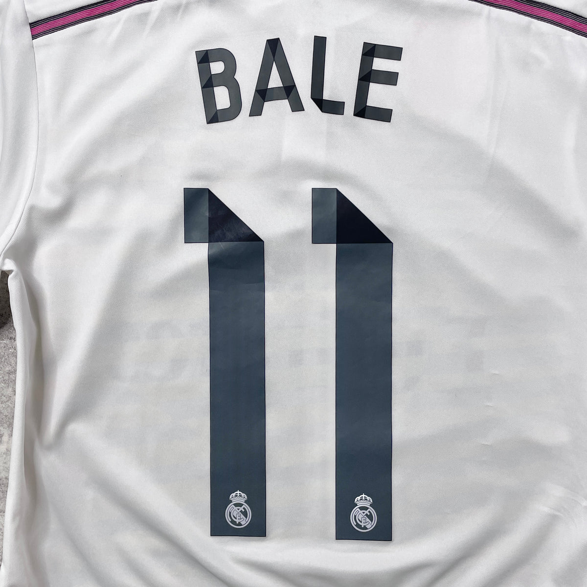 【正規選手支給品2014-2015 adidas Real Madrid home BALE #11】