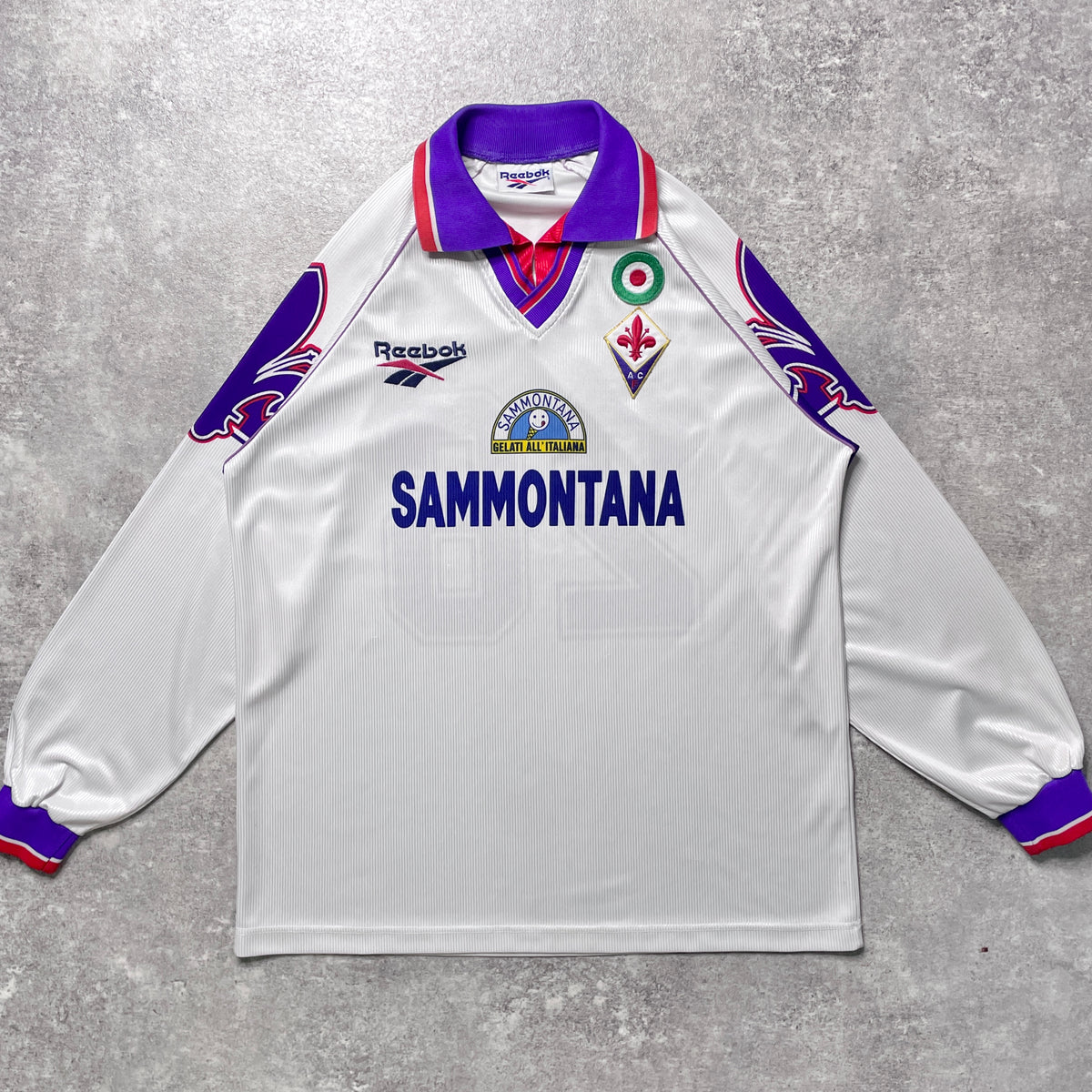 【正規選手支給品1996-1997 Reebok Fiorentina away #26】