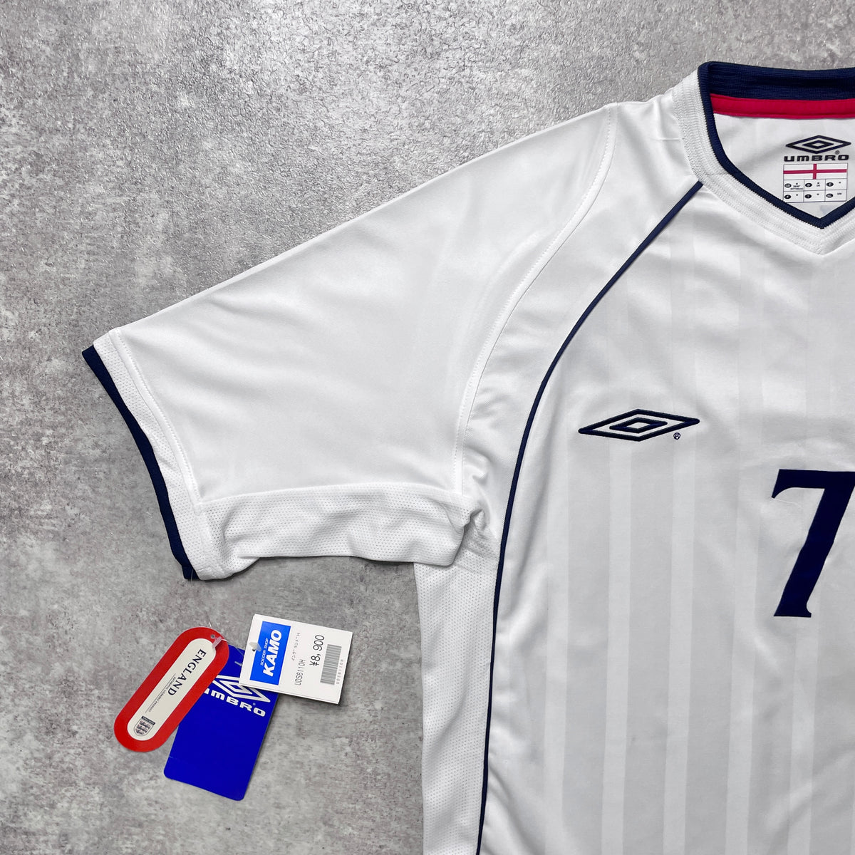 【BNWT国内正規品2001-2003 Umbro England Home Beckham #7】