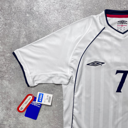 【BNWT国内正規品2001-2003 Umbro England Home Beckham #7】