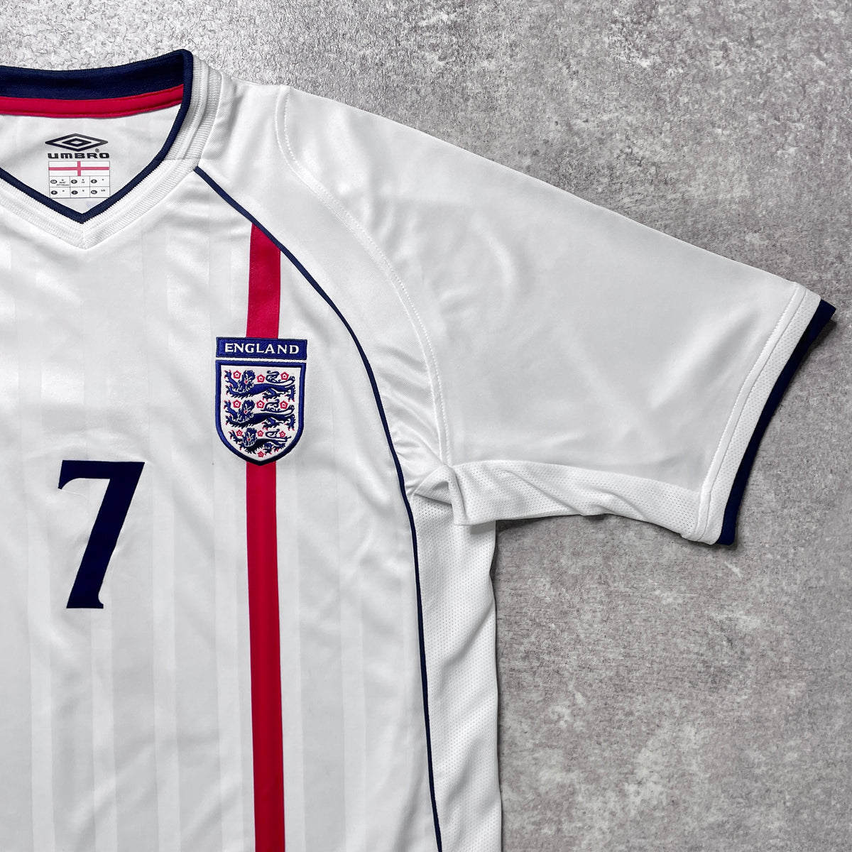 【BNWT国内正規品2001-2003 Umbro England Home Beckham #7】