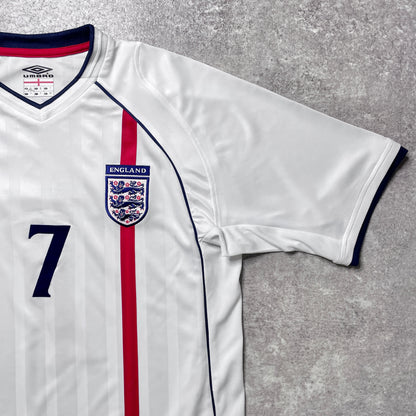 【BNWT国内正規品2001-2003 Umbro England Home Beckham #7】