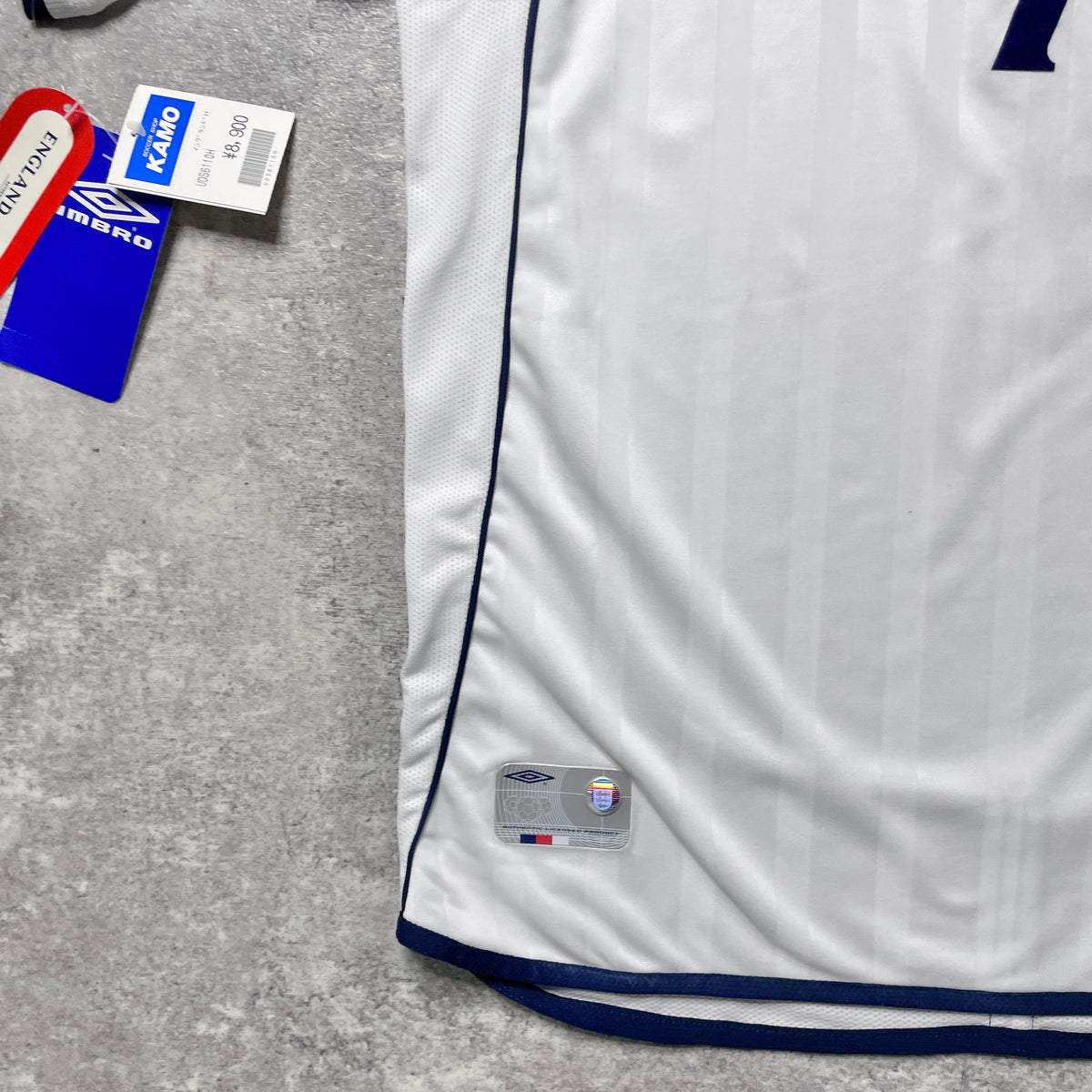 【BNWT国内正規品2001-2003 Umbro England Home Beckham #7】
