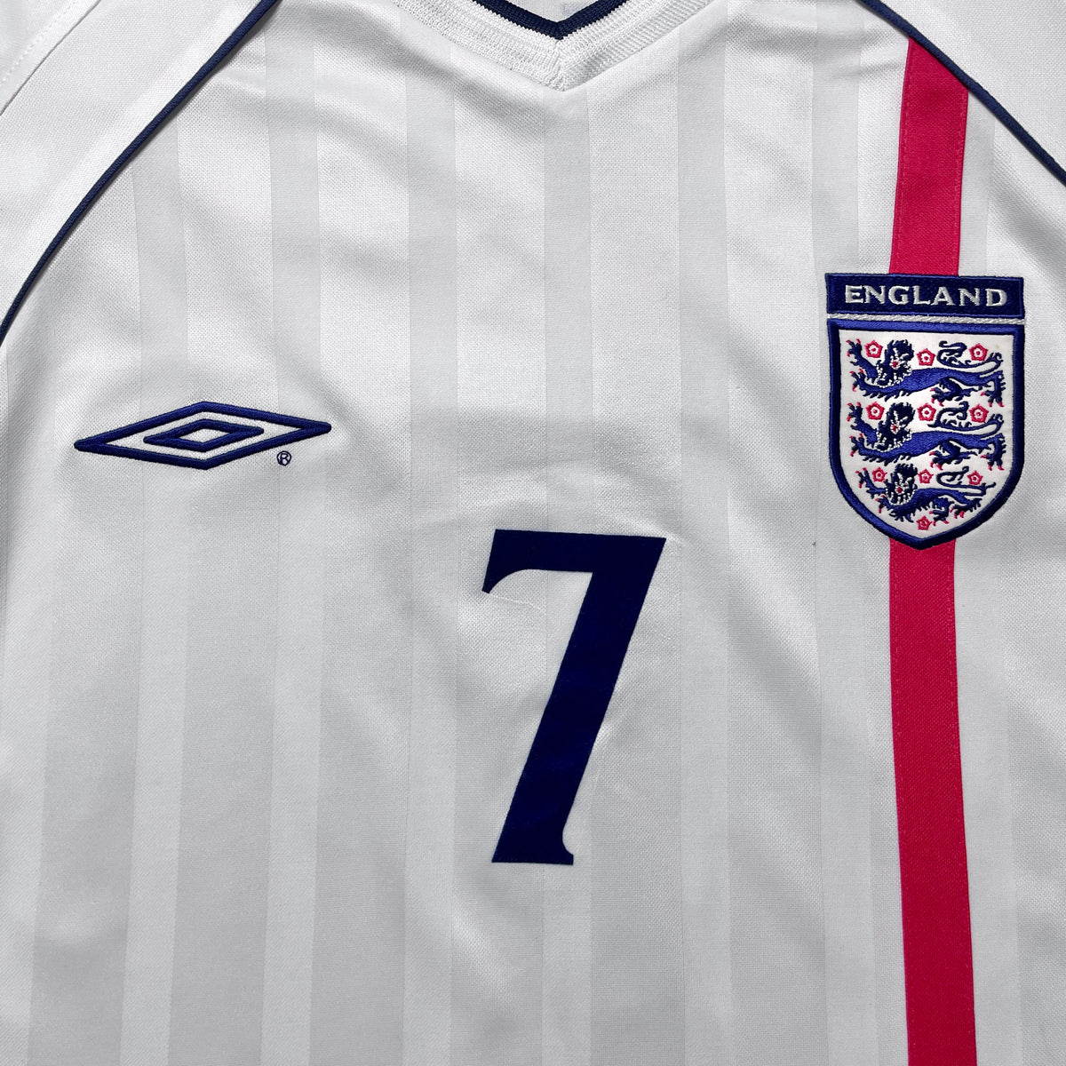 【BNWT国内正規品2001-2003 Umbro England Home Beckham #7】