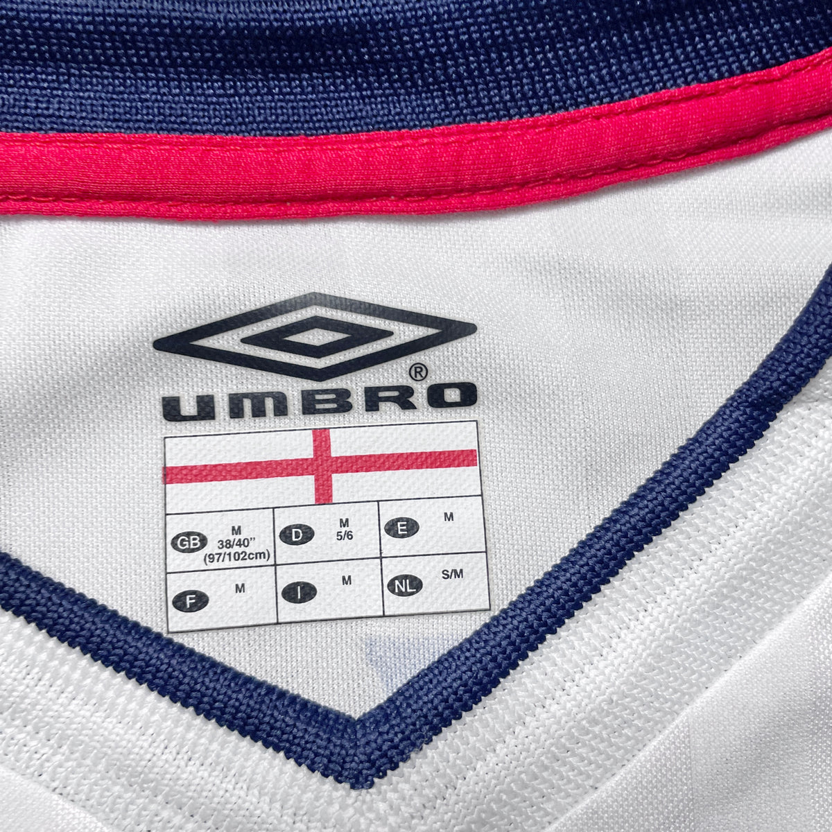 【BNWT国内正規品2001-2003 Umbro England Home Beckham #7】