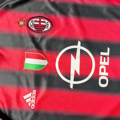 【正規品2004-2005 adidas AC Milan home L/S KALADZE #4】