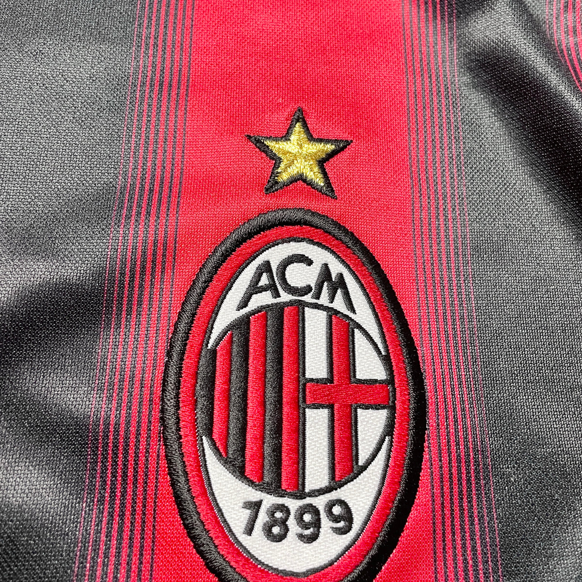 【正規品2004-2005 adidas AC Milan home L/S KALADZE #4】
